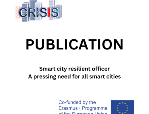 Smart city resilient officer – A pressing need for all smart cities
