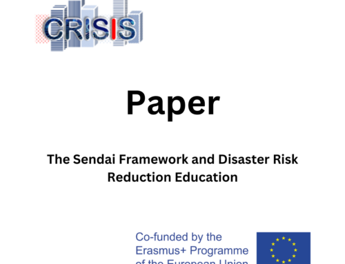 The Sendai Framework and Disaster Risk Reduction Education Paper